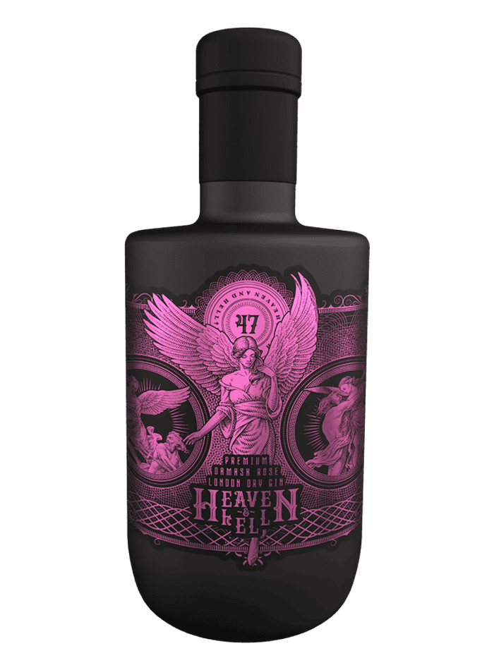 Heaven & Hell Premium Damask Rose London Dry Gin bottle – Heaven & Hell