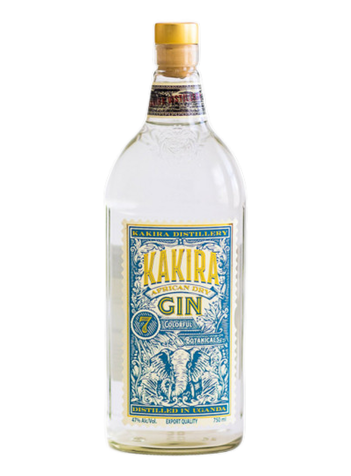 Kakira African Dry Gin bottle – Kakira