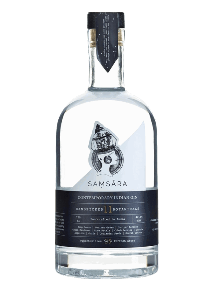 Samsara Contemporary Indian Gin bottle – Samsara