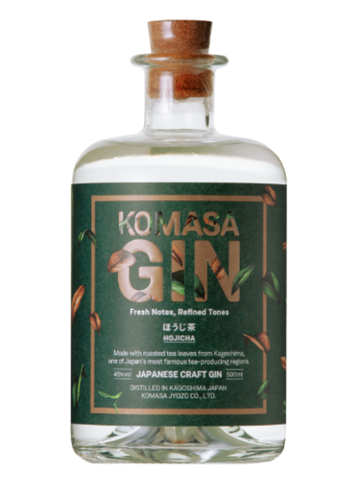 KOMASA GIN HOJICHA bottle – KOMASA GIN