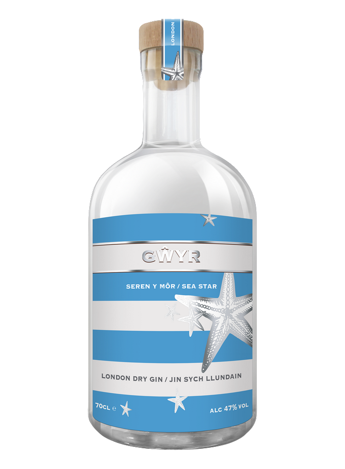 GWYR Sea Star Gin bottle – The Gower Gin Company