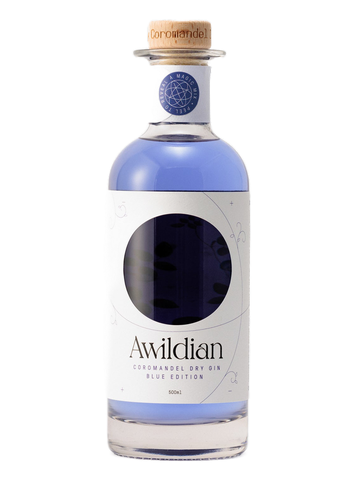 Awildian Coromandel Dry Gin Blue Edition bottle – Awildian