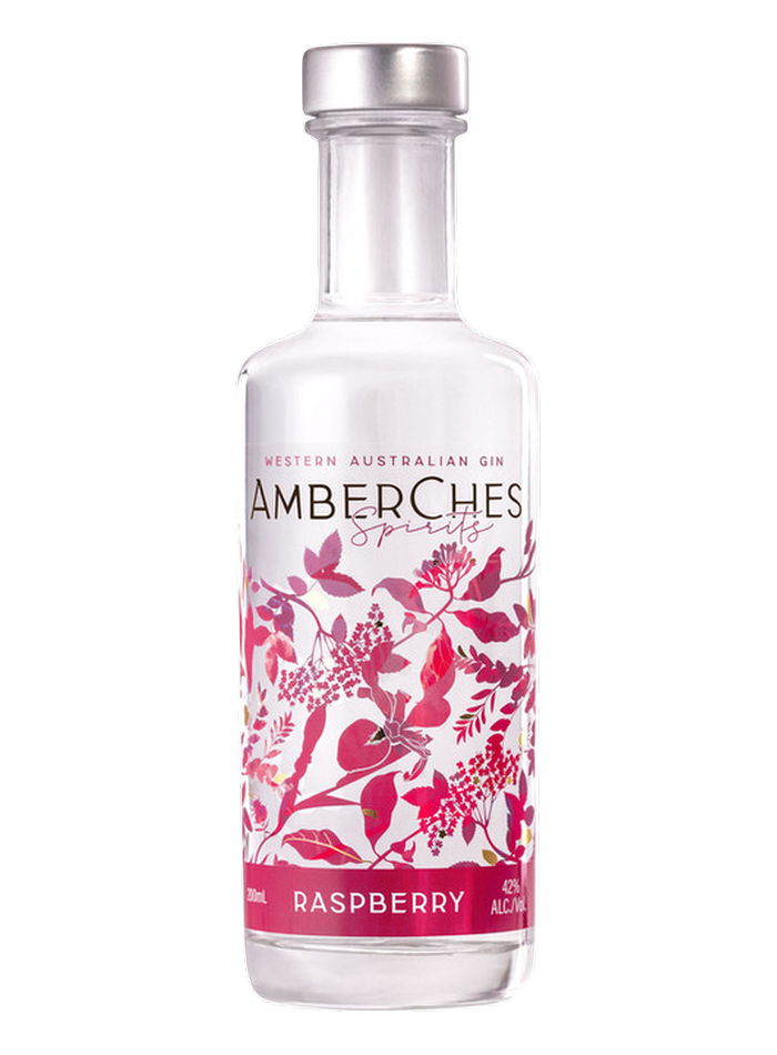 AmberChes Raspberry Gin bottle – AmberChes Spirits Distillery