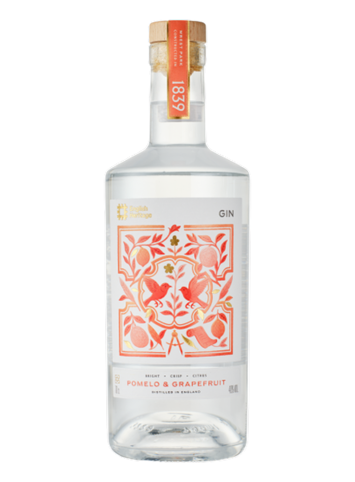 English Heritage Grapefruit & Pomelo Gin bottle – English Heritage