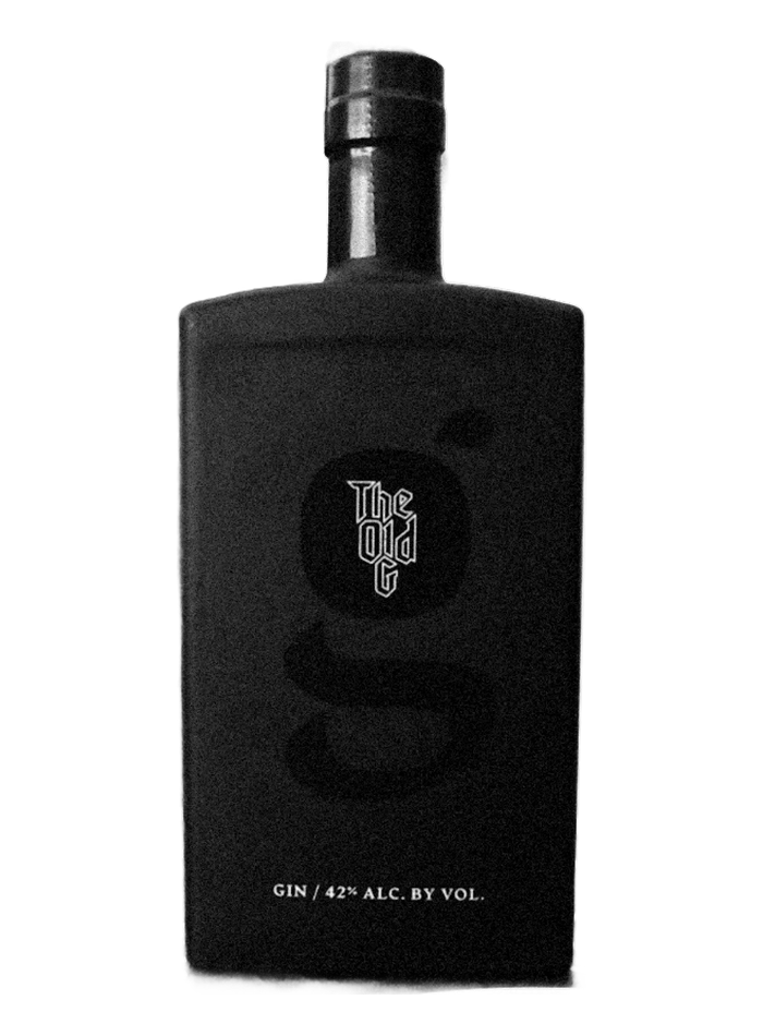 The Old G London Dry Gin bottle – The Old G