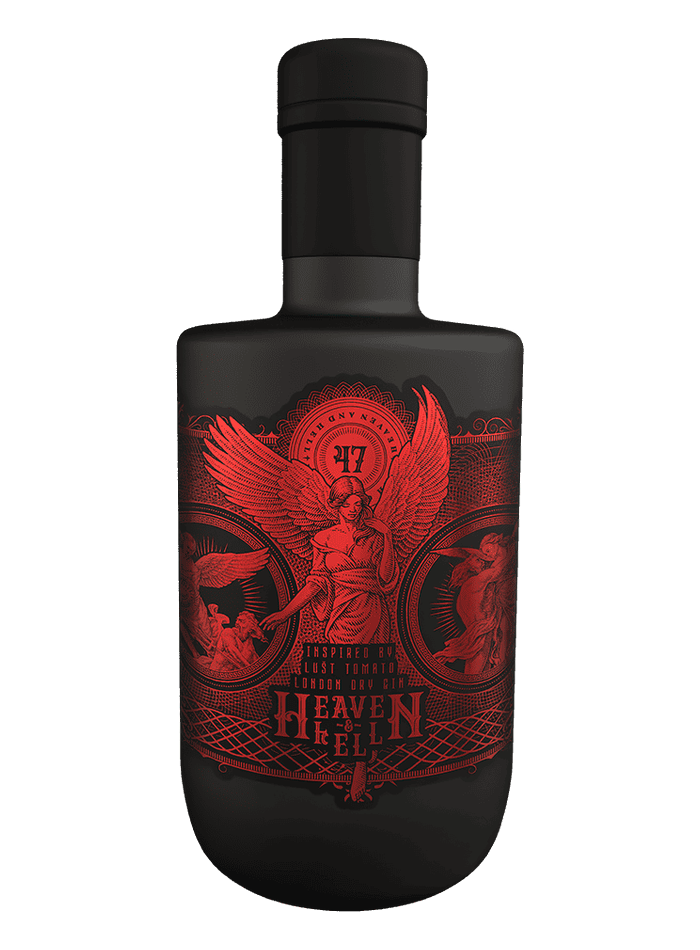 Heaven & Hell Inspired by Lust Tomato Gin bottle – Heaven & Hell Gin