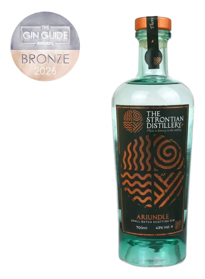 Bouteille de Ariundle Gin – The Strontian Distillery