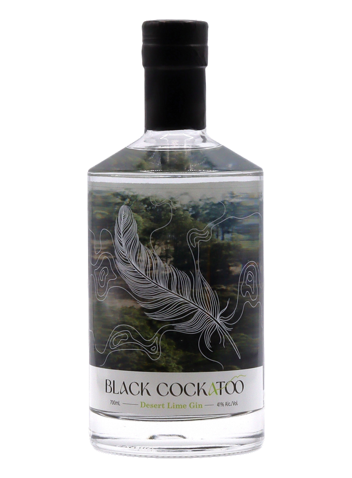 Black Cockatoo Desert Lime Gin bottle – Black Cockatoo Distillery