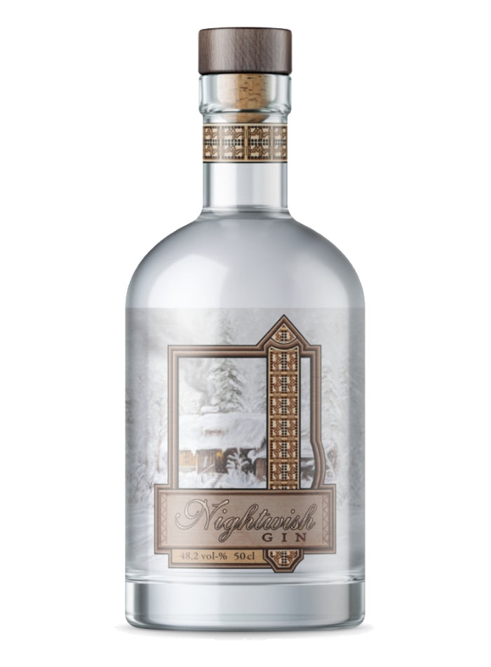 Arctic Blue Nightwish Gin bottle – Arctic Blue Beverages