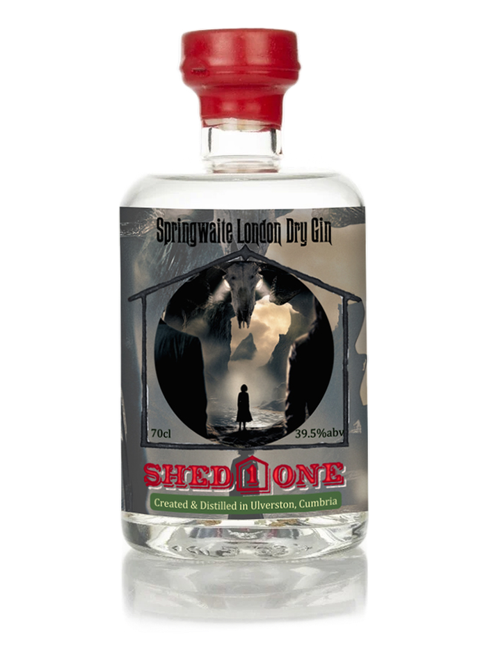 Shed One Springwaite Gin bottle – Shed 1 Gin