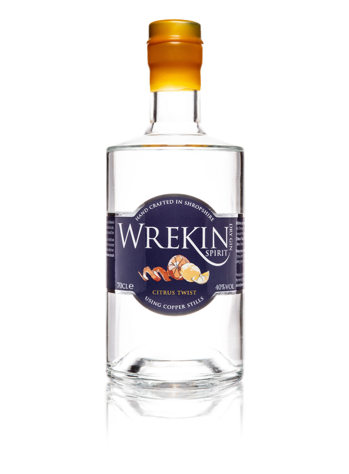 Wrekin Spirit Citrus Twist Gin bottle – Wrekin Spirit