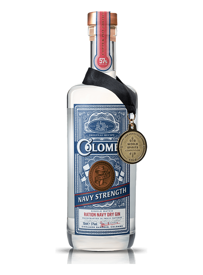Colombo No 7 Ration Navy Strength Gin bottle – Colombo No.7