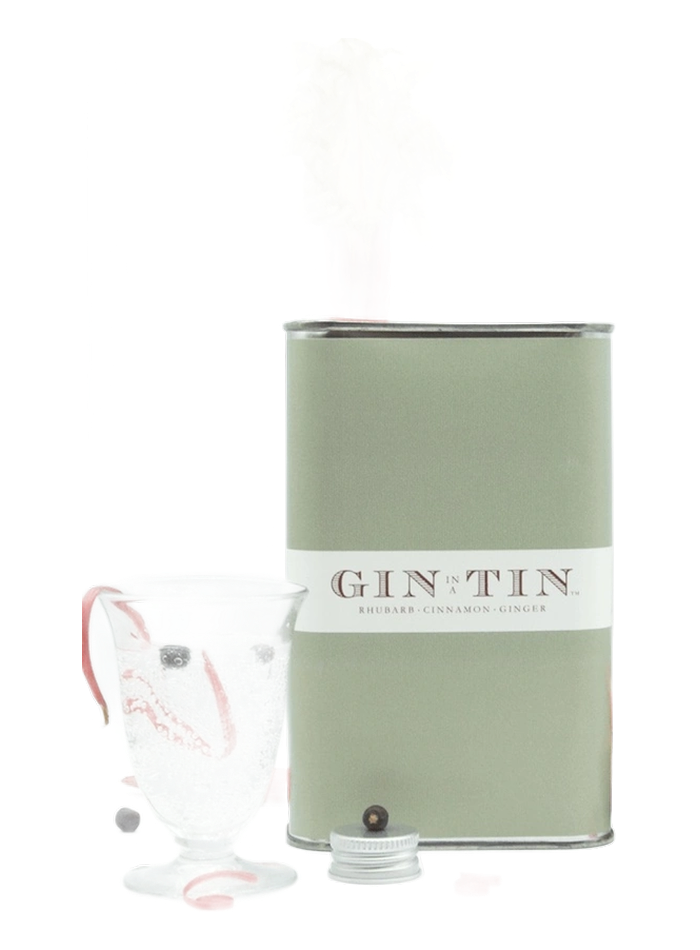 Gin In A Tin No 6 Rhubarb Cinnamon and Ginger bottle – Gin In A Tin
