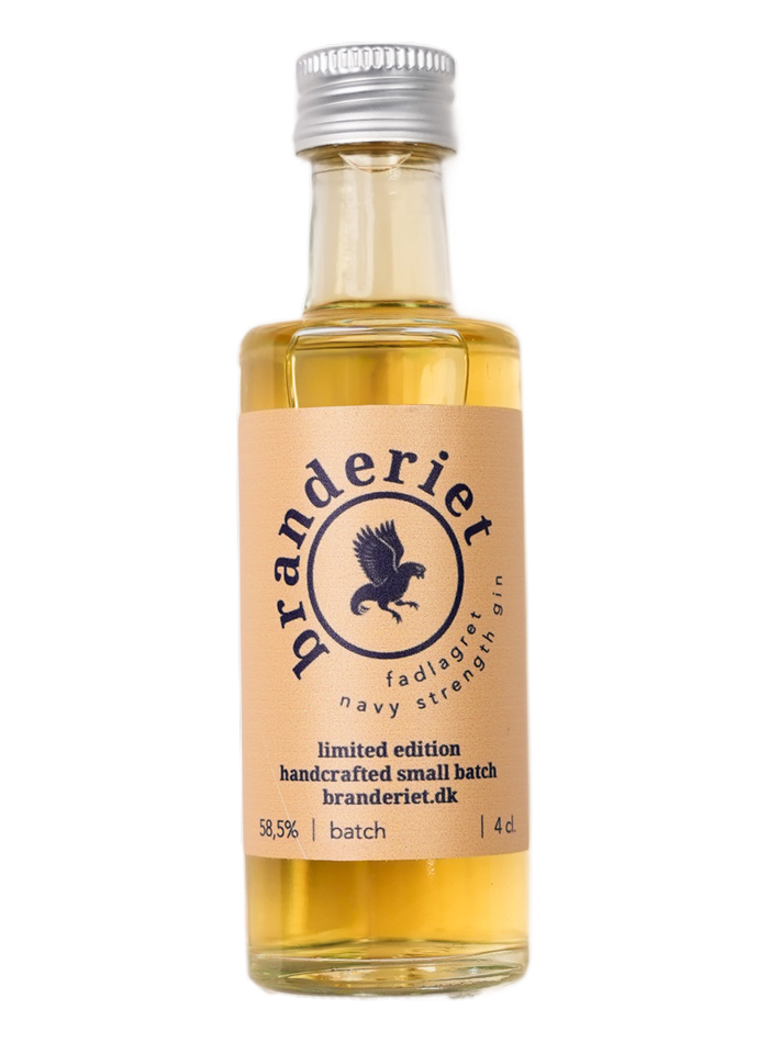 Bouteille de Branderiet Navy Strength Fadlageret Gin – Branderiet