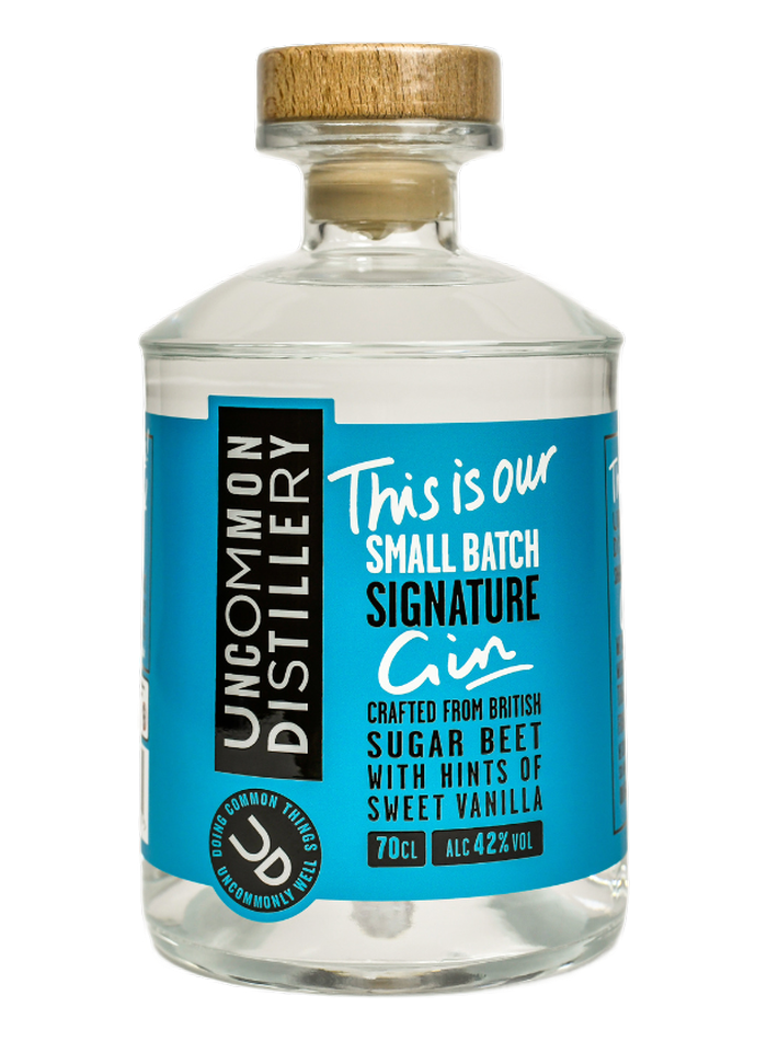 Uncommon Distillery Signature Gin bottle – Uncommon Distillery