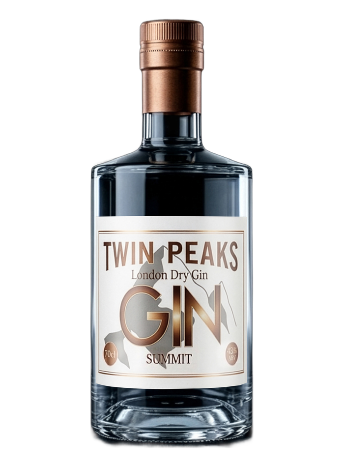 Twin Peaks Summit Gin bottle – Twin Peaks Gin