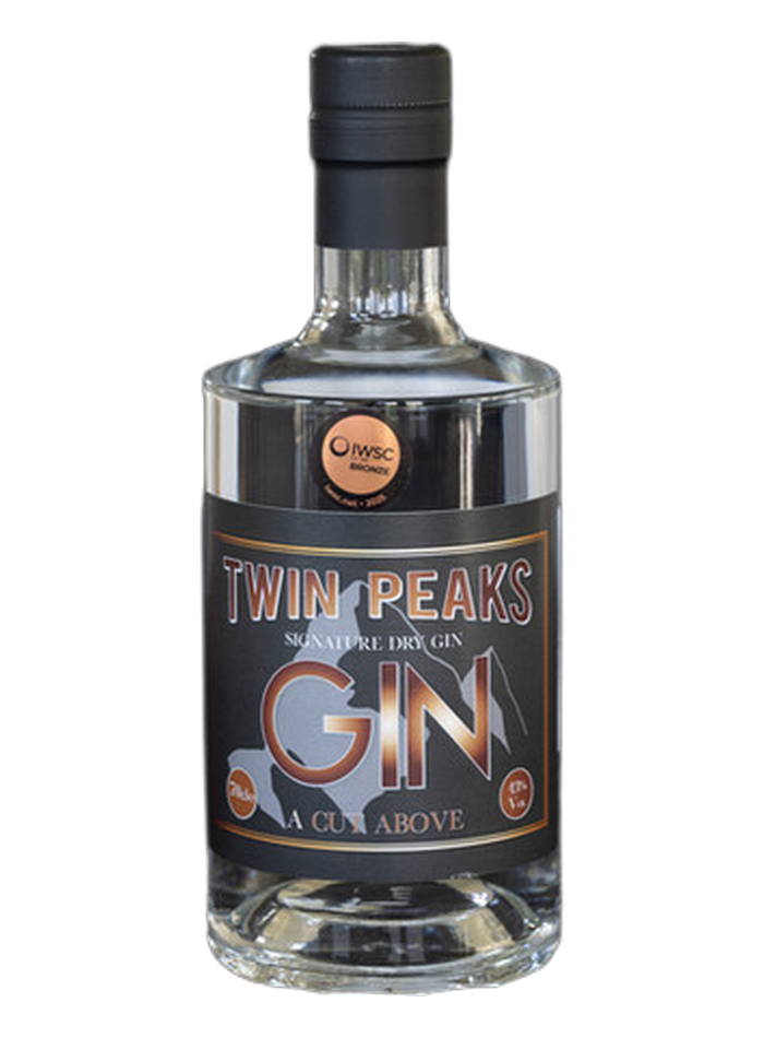 Bouteille de Twin Peaks Signature Dry Gin – Twin Peaks Gin