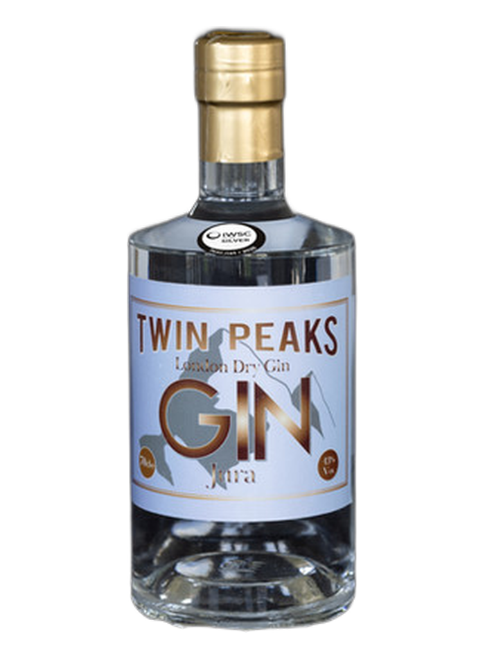 Twin Peaks Jura Gin bottle – Twin Peaks Gin