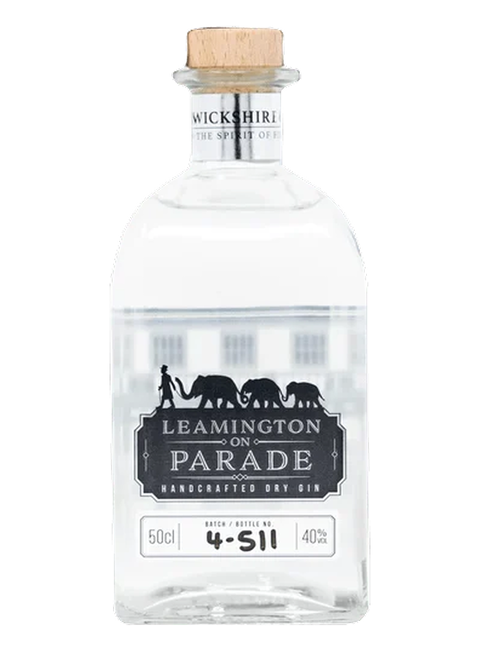 Leamington on Parade Gin bottle – Warwickshire Gin Co.