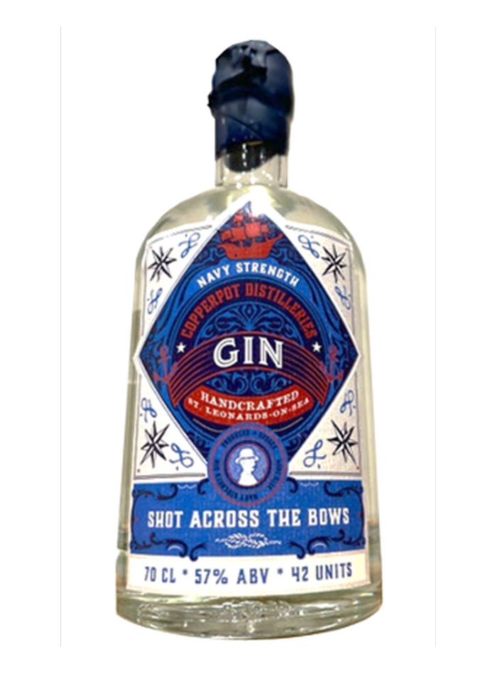 Copper Pot 57 Navy Strength Gin bottle – Copper Pot Gin