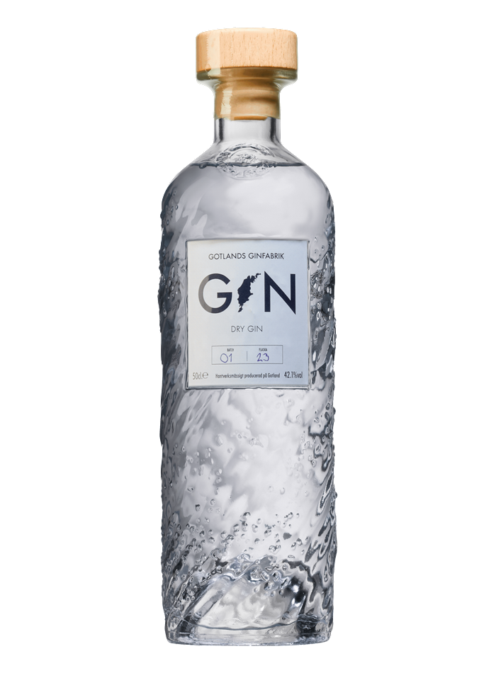 Gotlands Ginfabrik Dry Gin bottle – Gotlands Ginfabrik
