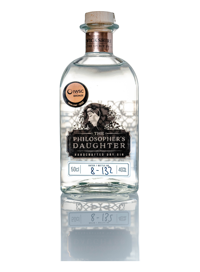 The Philosopher's Daughter Dry Gin bottle – Warwickshire Gin Co.