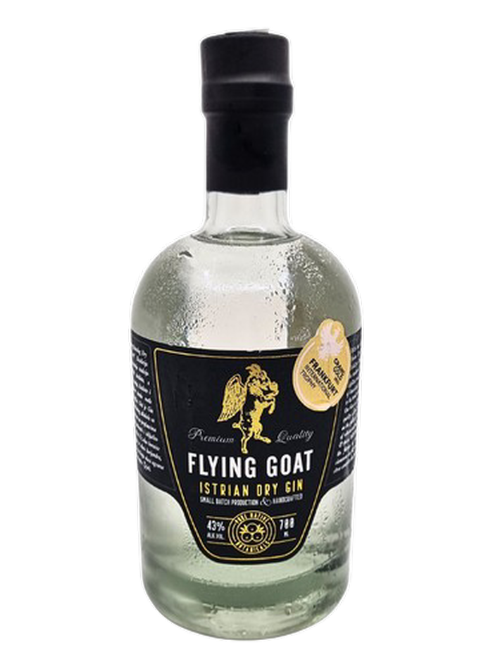 Flying Goat Istrian Dry Gin bottle – Istarska Kapljica