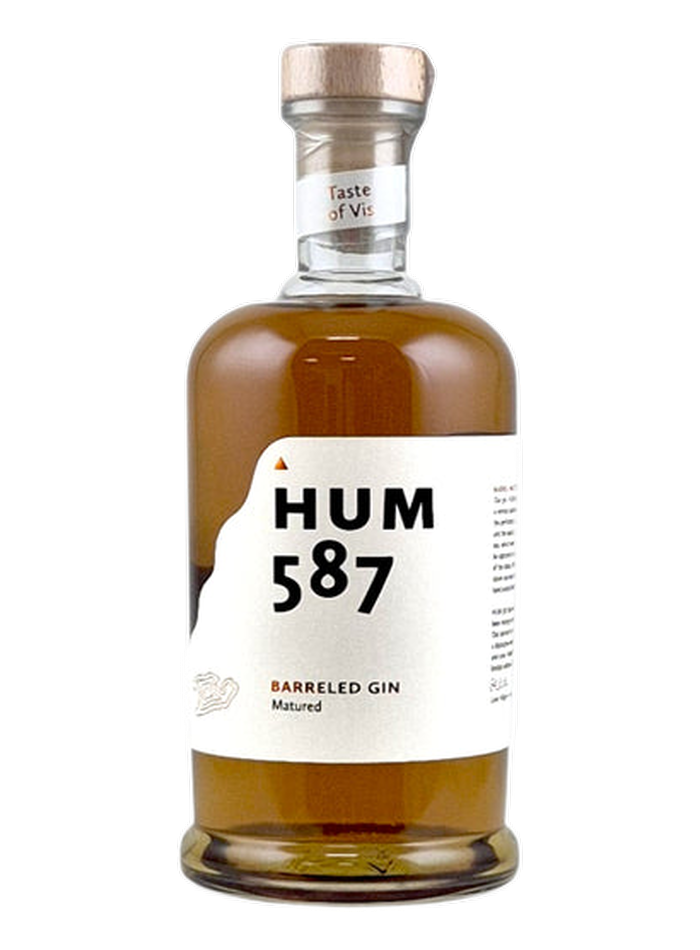 HUM 587 Barrel Matured Gin bottle – HUM 587
