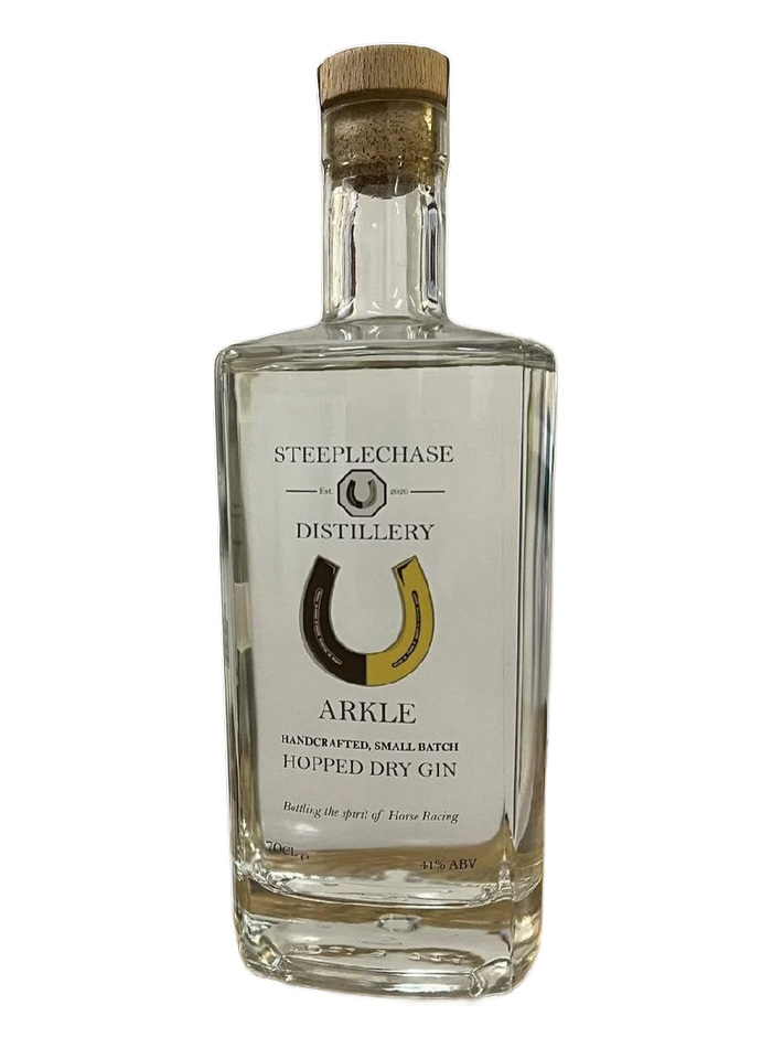 Arkle Hopped Dry Gin bottle – Steeplechase Distillery