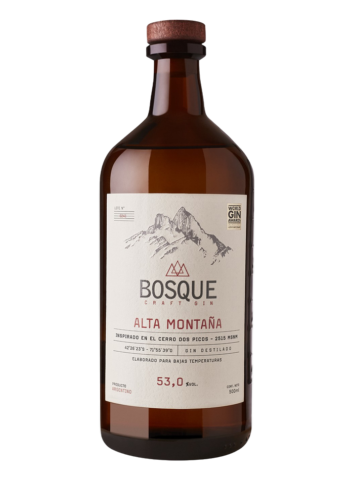 BOSQUE Alta Montaña bottle – Bosque Gin