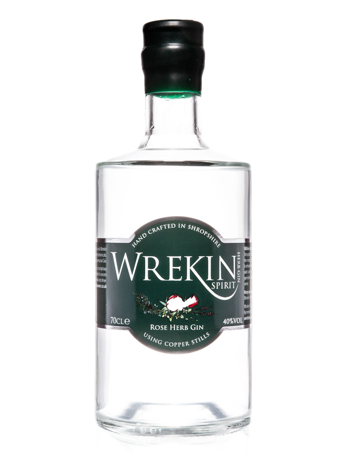 Bouteille de Wrekin Spirit Rose Herb Gin – Wrekin Spirit