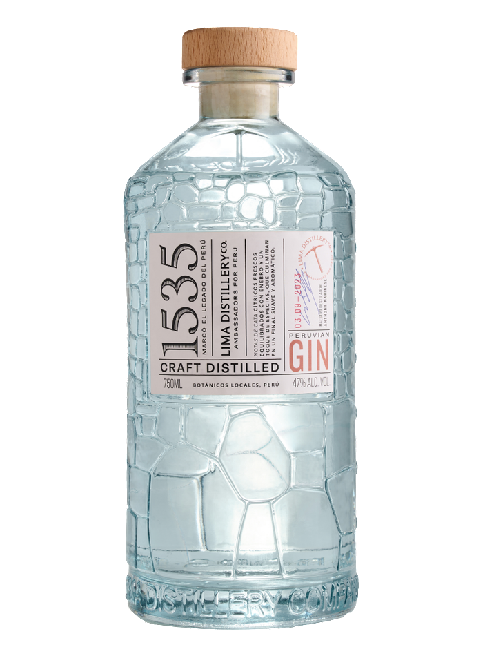 Gin 1535 bottle – Lima Distillery