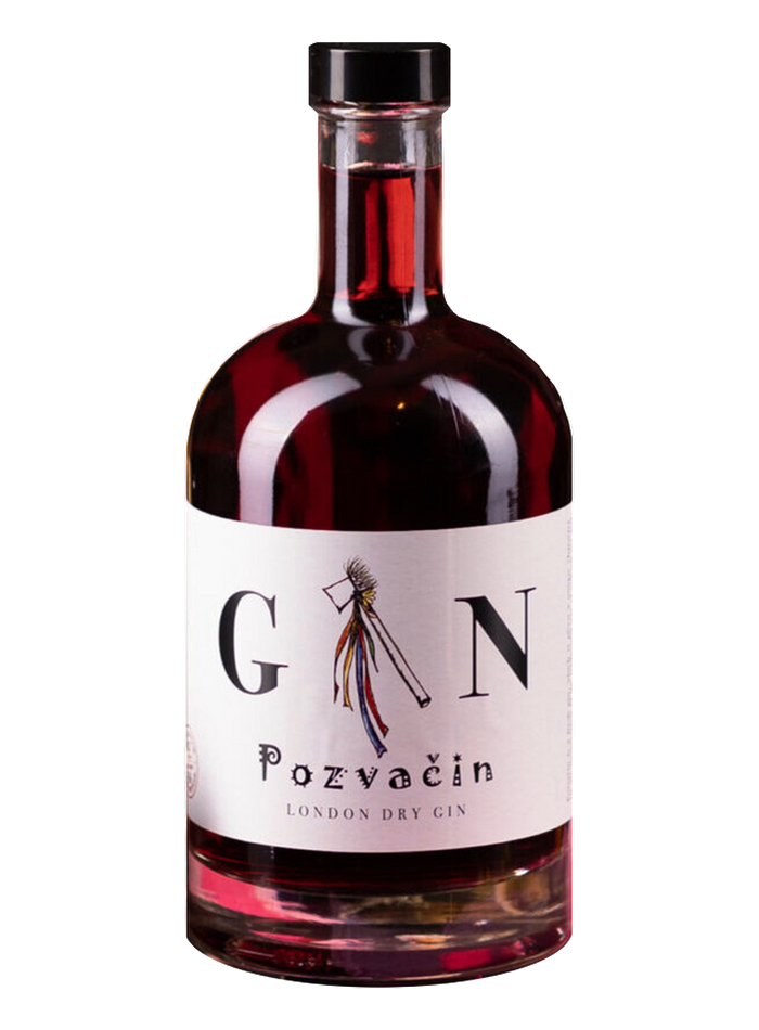 Pozvacin Purple Gin bottle – Gin Pozvačin
