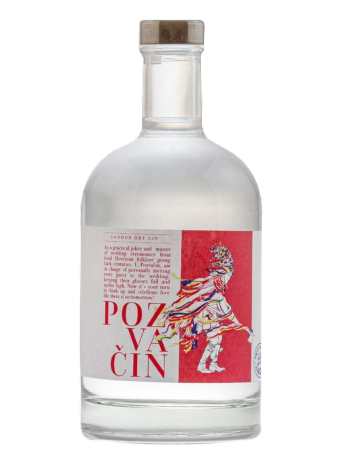 Pozvacin London Dry Gin bottle – Gin Pozvačin