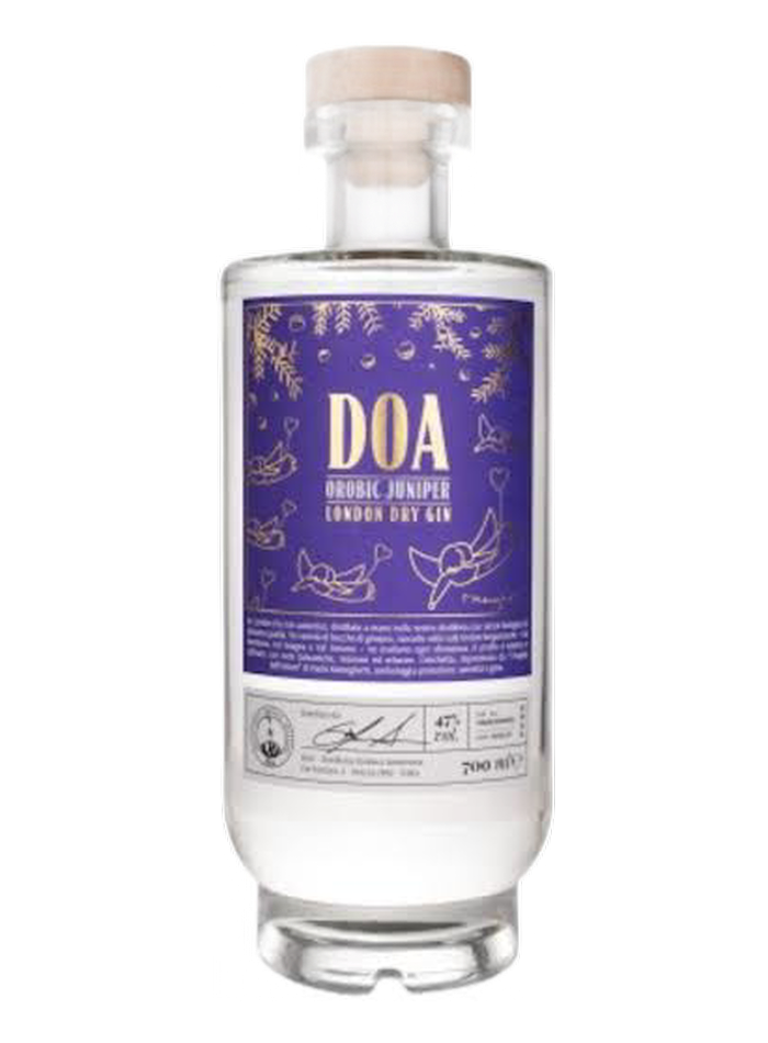 DOA Orobic Juniper Gin bottle – DOA