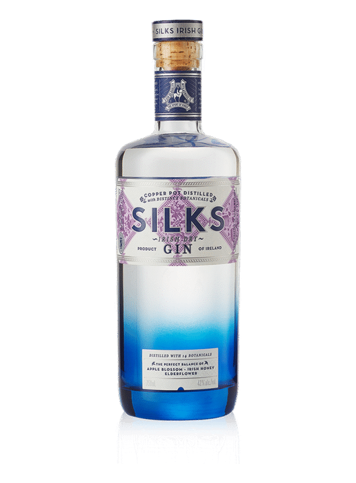 Silks Irish Dry Gin bottle – Silks