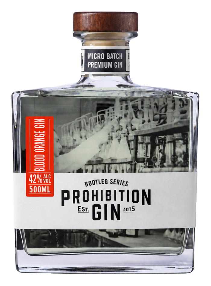 Blood Orange Gin bottle – Prohibition Liquor Co.