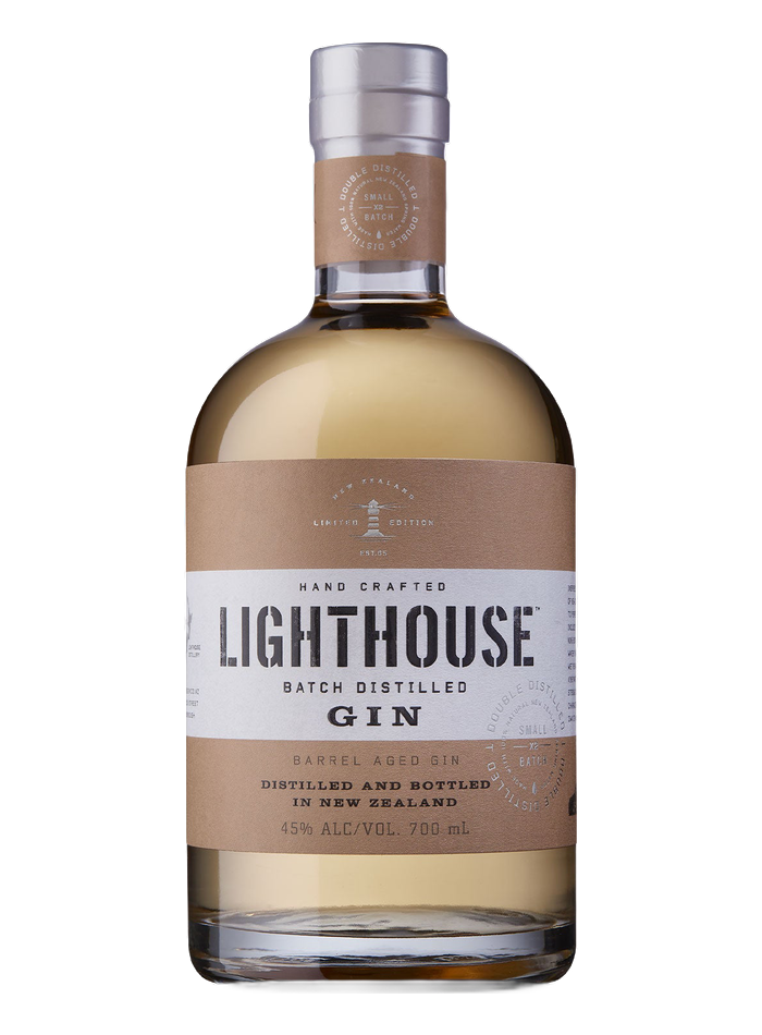 Lighthouse Barrel Aged Gin bottle – Lighthouse Gin