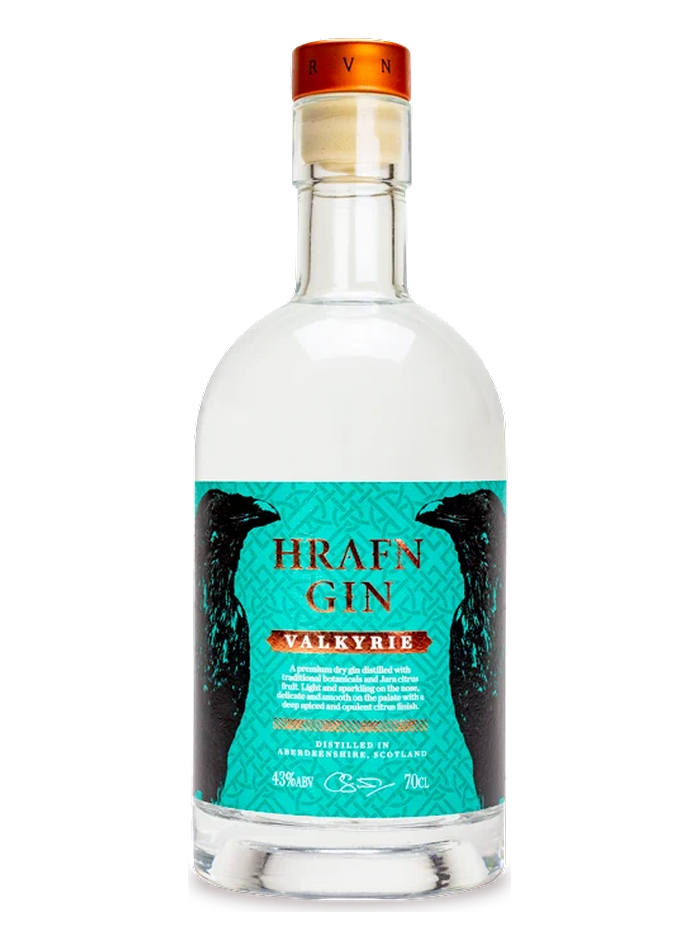 Hrafn Valkyrie Gin bottle – Hrafn