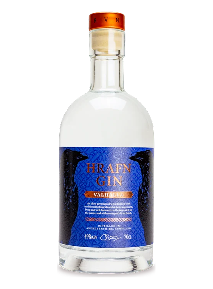 Hrafn Valhalla Gin bottle – Hrafn