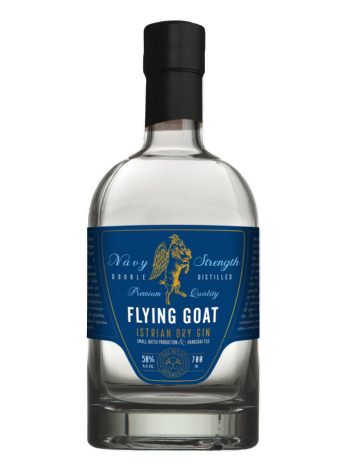 Flying Goat Navy Strength Gin bottle – Istarska Kapljica
