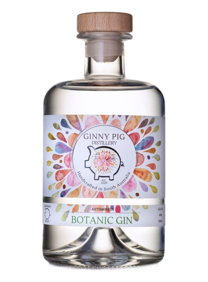 Botanic Gin bottle – Ginny Pig Distillery