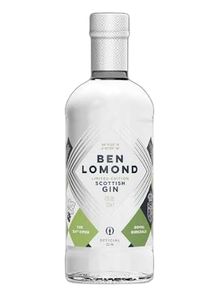 The 154th Open Special Edition Gin bottle – Ben Lomond