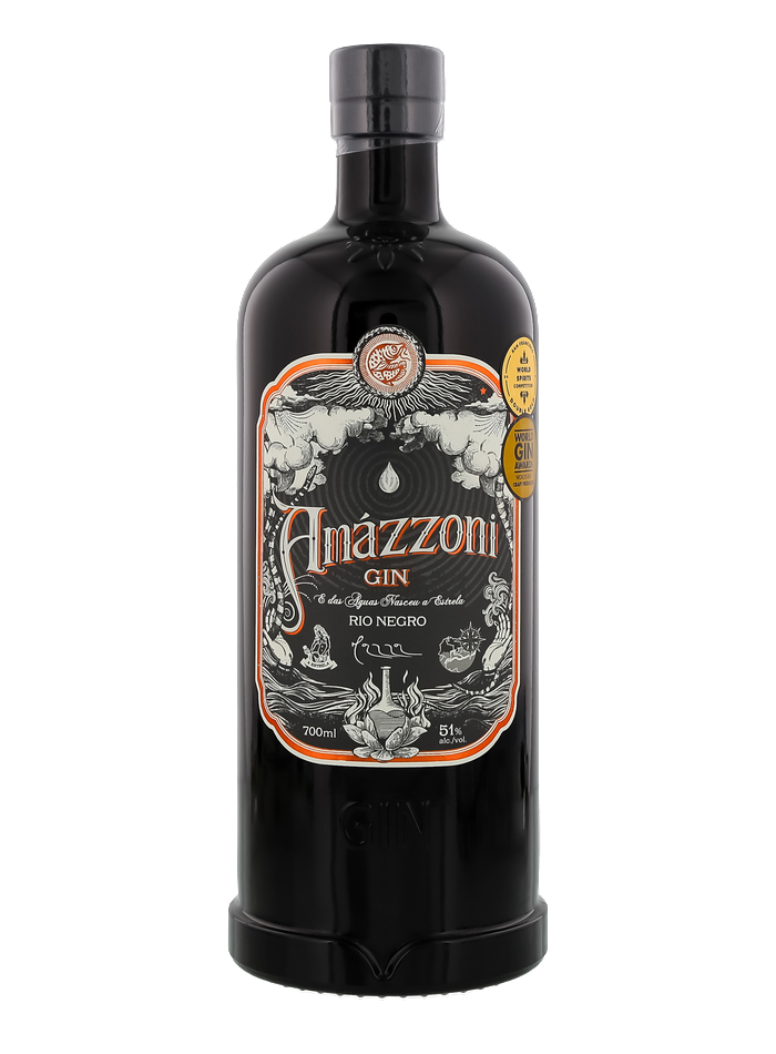 Bouteille de Amázzoni Gin Rio Negro – Amázzoni