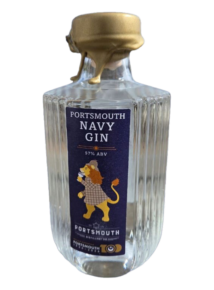 Portsmouth 100 Navy Strength Gin bottle – Portsmouth Distillery