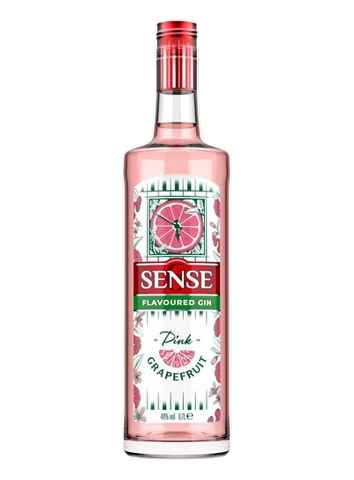 SENSE Pink Grapefruit Gin bottle – SENSE