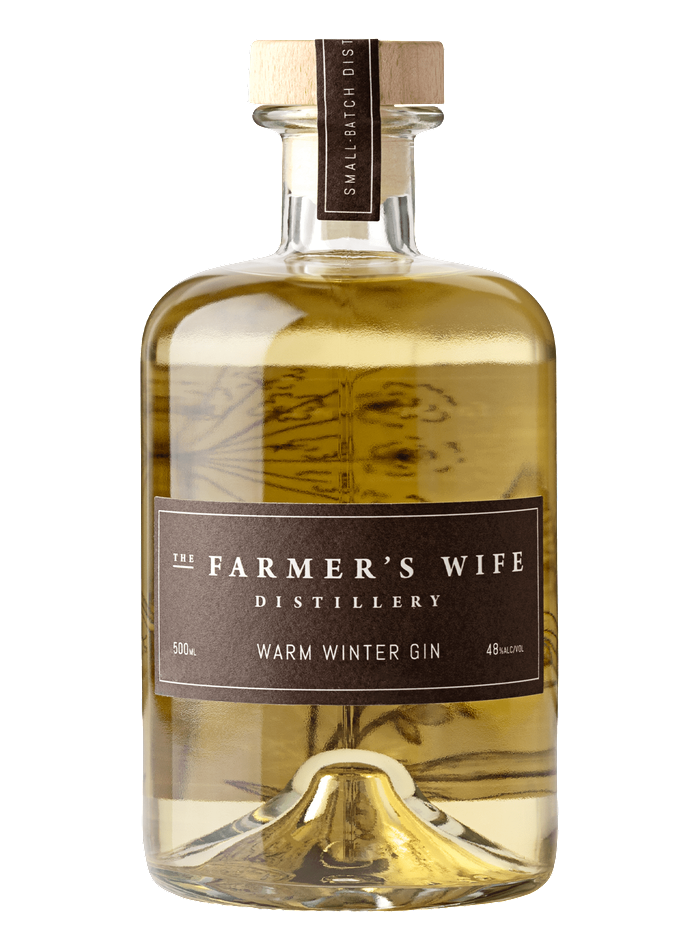 Warm Winter Gin bottle – Farmer’s Wife Distillery
