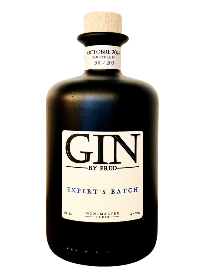 Expert's Batch bottle – Gin by Fred