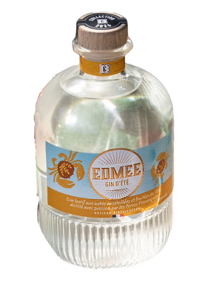 Gin Edmée Collection Été 2026 bottle – La Distillerie d’Aix-en-Provence