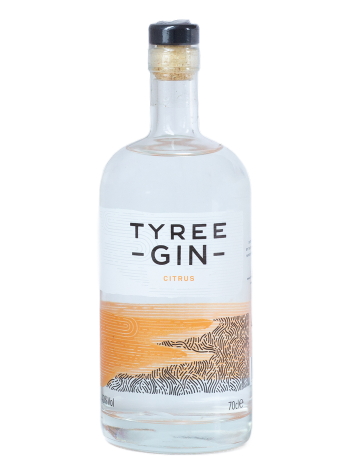 Tyree Citrus Gin bottle – Tyree Gin
